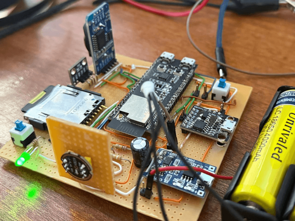 Design and evolution of an embedded smart sound detector: from prototype to device